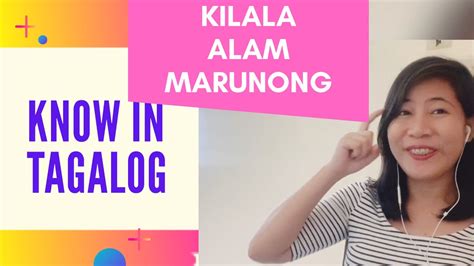 MARUNONG (Tagalog).